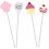 4 Pcs Stainless Steel Cake Tester Needles Reusable Cake Probe Skewers for Kitchen Baking Tools 1