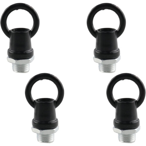 4 Pack 10mm Metal Pendant Light Chain Extension, Hanging Light Fixing Chains for Ceiling Lights