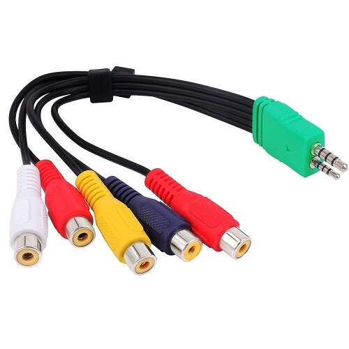 Συμβατό καλώδιο προσαρμογέα βίντεο AV component ήχου για τηλεόραση LED Samsung BN39-01154W BN3901154