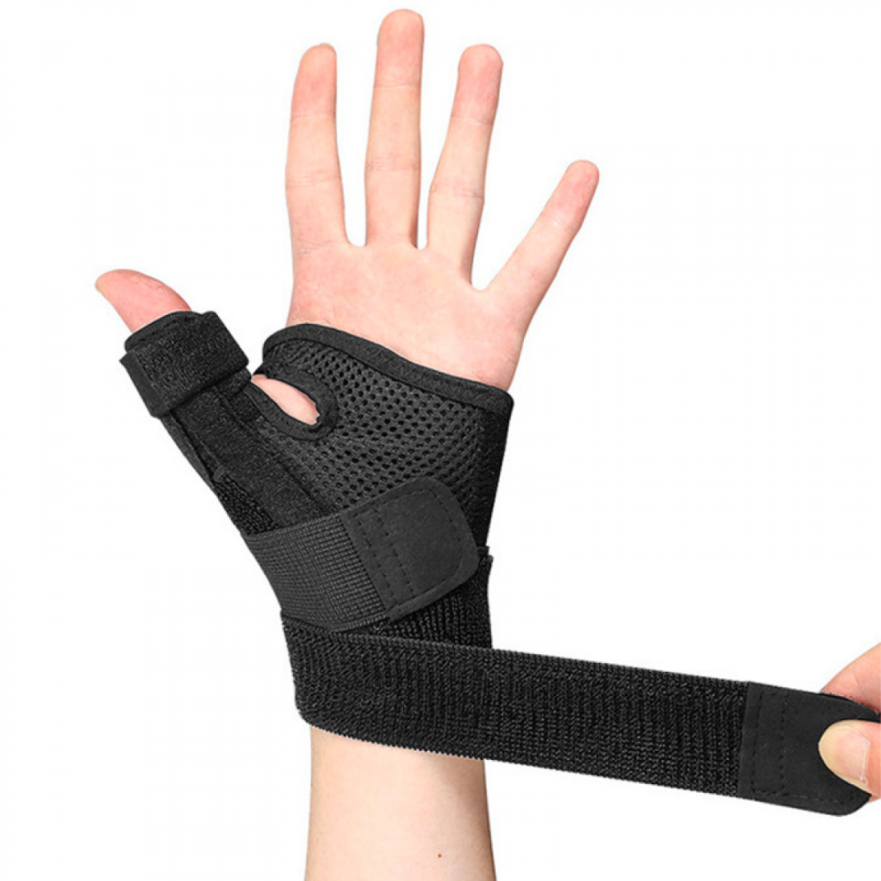 Wrist Thumb Support Brace, Adjustable Flexible Thumb Support for Discomfort and Fatigue, Fits Most Hands