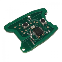 433MHz printplaat voor afstandsbediening met 2 knoppen, compatibel met Peugeot 307 en Citroën 2000-2017 73373067C