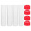 40 Transparent Sample Storage Tubes with Screw Caps for Lab Samples, Cosmetics and Essential Oils 1