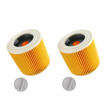 Patroonfilter voor stofzuiger, geschikt voor nat en droog gebruik, zeer efficiënte deeltjesfiltratie, compatibel met WD3 Premium.