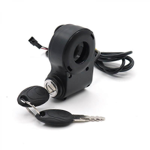 E-Bike Ignition Lock Key Thumb Throttle Switch Power Compatible Universal Electric Scooter