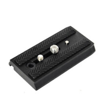 Quick Release Plate for Camera Tripod Mount Compatible with 501 502 504HDV Benro S4 S6 S7 S8, L90 Clamp Replacement