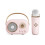 Amplificatore audio portatile wireless Bluetooth per karaoke domestico e utilizzo con microfono per bambini, altoparlante microfono compatto 1