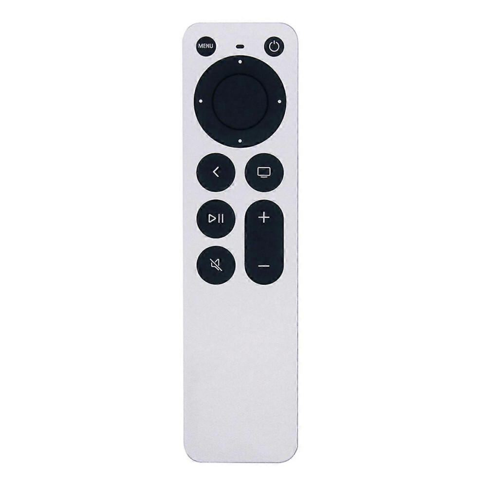 Universal Replacement Remote Control For Apple Tv 4K, Easy Setup, Responsive Buttons, Ergonomic Design 6083684969010