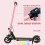 Folding Electric Scooter for Kids, Pink 6