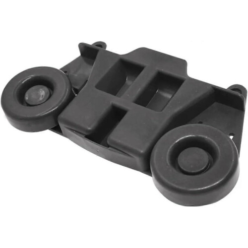 4 Pack W10195416 Dishwasher Rack Wheels Replacement for Whirlpool and Maytag Dishwashers, Durable Plastic 1