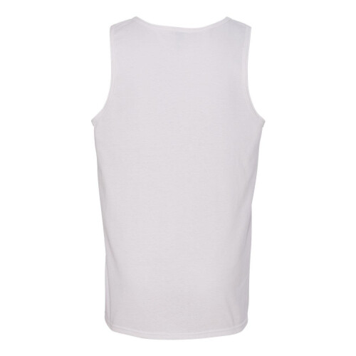Gildan (M, White) Gildan Heavy Cotton Tank Top 1