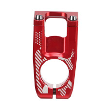 LUNJE Potencia para bicicleta 177g 31.8x45mm Aluminio rojo
