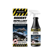 Hikmarion Engine Rodent Repellent Spray - Dual-Use for Cars And Homes, Safe Rodent Repellent Without Corrosion Or Irritation