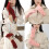 Mit Fleece gefütterte Winterhandschuhe für Damen,-Weiß 2