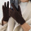 Mit Fleece gefütterte Winterhandschuhe für Damen,-Weiß 4