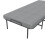 97cm Folding Bed with 6cm Memory Foam Mattress 2