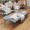 97cm Folding Bed with 6cm Memory Foam Mattress 13