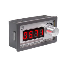Digital Display Potentiometer Variable Resistor 10K Ohm Signal Simulator for Speed Controller Inverter