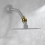Solid Brass Shower Head Swivel Adapter, Adjustable Shower Arm Extension for Bathroom Use 5