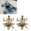 Golf Cart Wheel Hubs and Spindles Pair 1