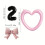 Customizable Number Balloons Heart Frame Bowknot Decoration-2 4