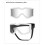 Safety Glasses Scratch Proof Lenses Clear View Comfortable-3 7