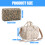 Universal Pushchair Storage Bag Large Capacity Organizer Bag-C 4