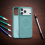 Magnetic Case For iPhone 17 Pro Max- Slimline Low Profile Shockproof Phone Case Green 4