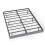 Grey Floating King Bed Frame with LED Lights 6