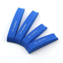 (blue) 4Pcs Car Door Protector Guard Strip Scratch Protector Car Rubber Bumper Stickers Auto Door Edge Protection Car Decoration