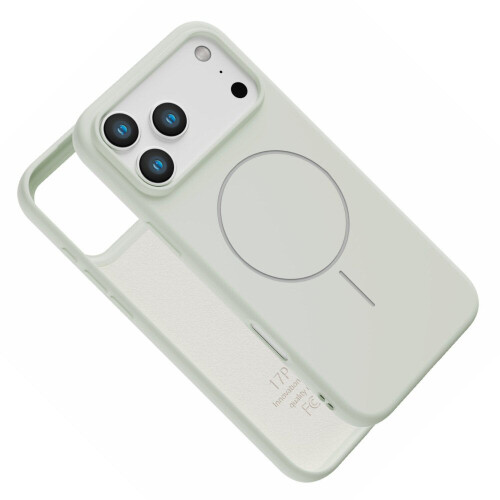 Magnetic Case For iPhone 17 Pro Max- Slimline Low Profile Shockproof Phone Case White 2