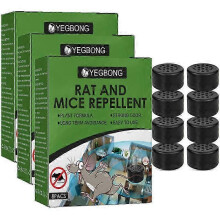 24x Peppermint To Repel Mice Natural Mouse Repellent Ball Natural Peppermint Oil Mouse And Rats Repellent Rodent Repellent with Bag-M