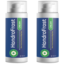 Hondrofrost Creme - 200 ml (2x100 ml), embalagem de 2 unidades