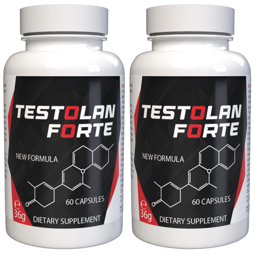 Testolan Forte - 120 Capsule (2x 60 Capsule), Confezione da 2
