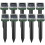 Mole Repellent Squirrel Repellent 10 Pack Ultrasonic Snake Repellent Repeller Sonic Mole Deterrent Spikes 1