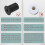(Black, 2pcs) Cable routing kit for Starlink Dishy with wall bushing 3