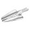 (Wind Deflector) Harley Road Classic wind deflectors with chrome fork-mount 4