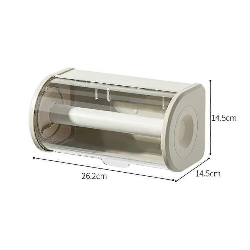 Bathroom Paper Towel Organizer Large Roll Wall Mount Holder A 1