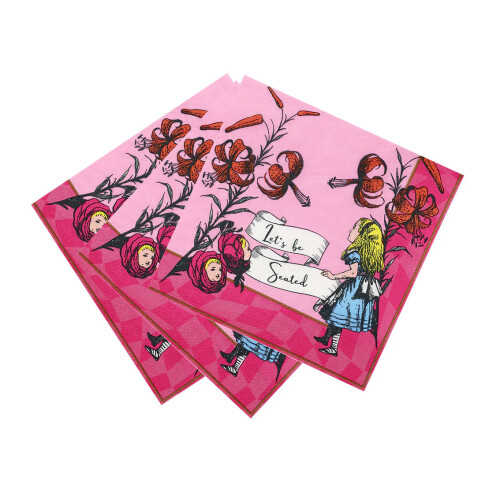 Truly Alice Bright Napkins - 20 Pack 2