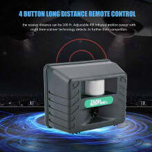 Ultrasonic 4 Alarm Sounds Electronic Pest Repellent for Bird Wild Animals Outdoor UK 220V