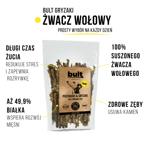 BULT Beef tripe - dog treat - 400g 1