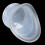 (A) 2Pcs Ergonomic Eyewash Cup with Soft Silicone Design for Sensitive Eyes 5