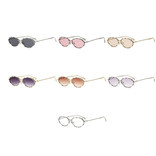 Lunettes de soleil tendance pour anniversaire, cristal-2 1