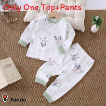 (Style G,73cm)Ropa de dormir de algodón para bebé de dos piezas con lindos patrones de dibujos animados diseño comodidad interior