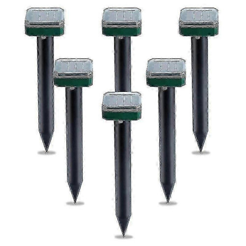 6-pack solar snake repeller for outdoor use, ultrasonic snake repeller, solar snake repeller 25-26
