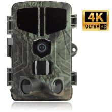 50MP 4K Hunting Trail Camera with Night Vision IP65 Waterproof 0.2s Trigger Time Photo Trap Camera Wild Game Cam