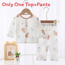(Style B,73cm)Baby Baumwolle Sommer Pyjama Set mit antibakteriellem Stoff für Kleinkinder S