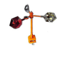 (Type 4) Wind Power Bird Scarer Drive Away Bird Device 360 Degree Rotating Outdoors Pest Bird Repeller Animal Crow Tools Garden Supplies