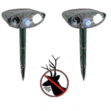 Ultrasonic Deer Repeller - Pack Of 2 - Solar Powered - Get Rid Of Deer In 48 Hours 26s