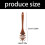 Natural Wood Spoon Nonstick Coating Long Handle Spaghetti-C 4