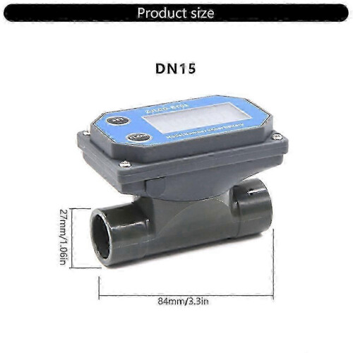 (DN15) Water Management Flowmeter DN15-DN80 Digital LCD Display 2